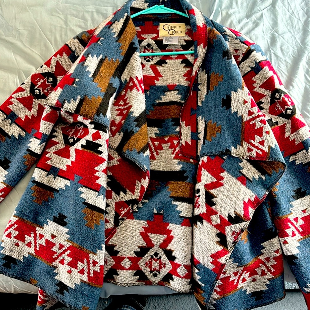 Cripple Creek Aztec Cardigan